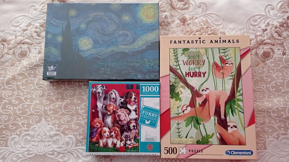 Нови пъзели 500 и 1000 части