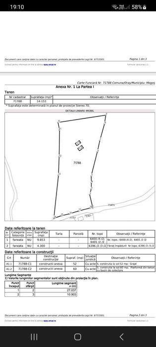 Vand proprietate pe Transapuseana