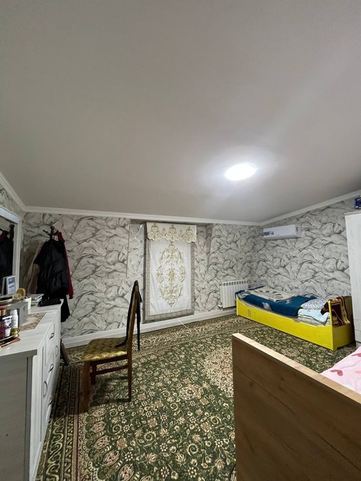 Ассалому алекум таййор кириб яшайдиган  3 етажли евро ремонтли катедж