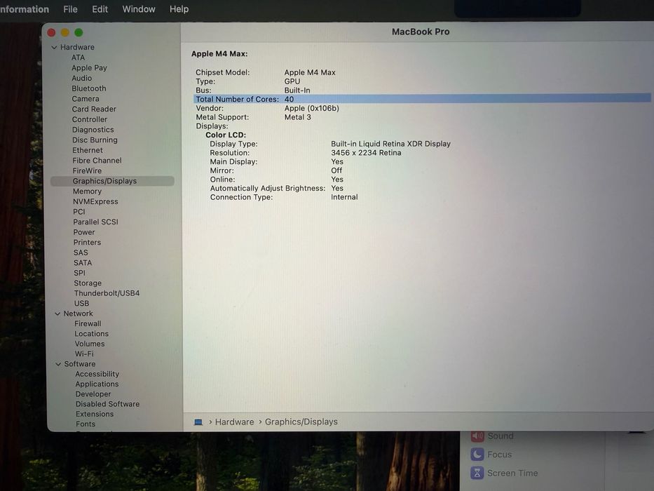 MacBook Pro 16" M4 MAX 16-CPU, 40-GPU, 48GB RAM, 1TB SSD/В ГАРАНЦИЯ