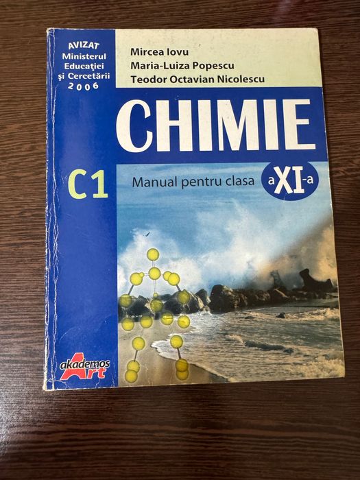 carte admitere chimie