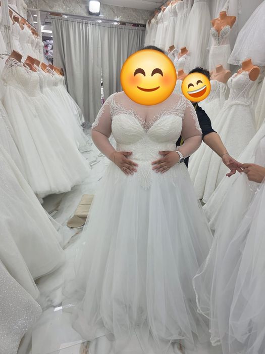 Rochie de mireasă nouă - necununată