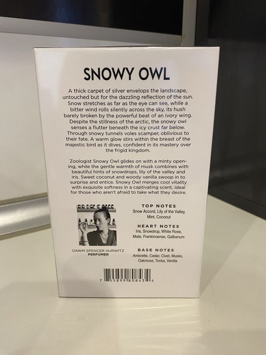 Zoologist Snowy Owl Extrait de Parfum 60 мл - ПАРФЮМ Унисекс