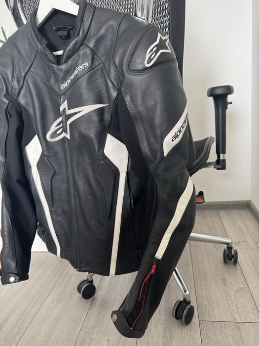 Geaca moto piele Alpinestars Faster v2