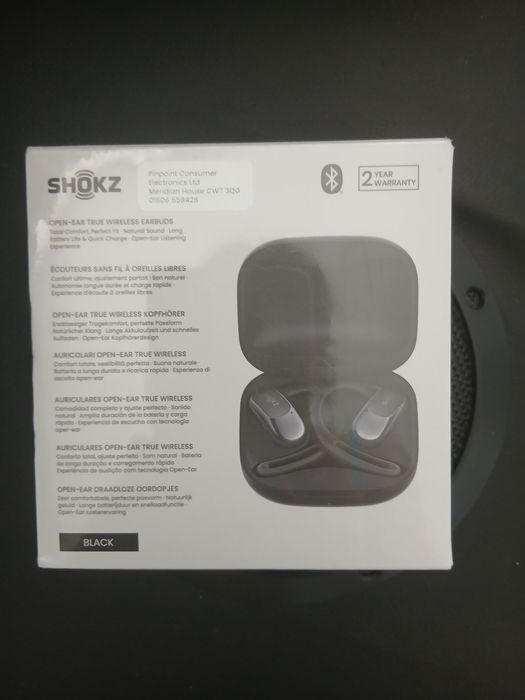 Căști Shokz OpenFit Air – Noi, Sigilate, Design Open-Ear, Premium