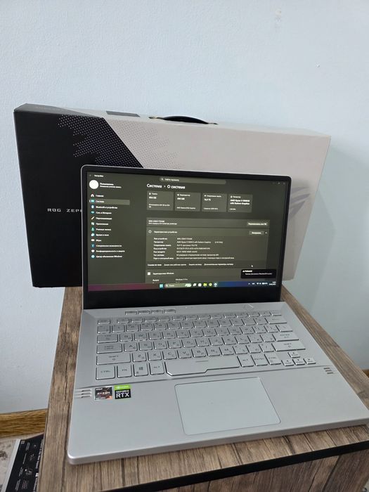 Идеал Asus Rog Zephyrus G14 Ryzen 9 5900HS/RTX 3060/16/1TB