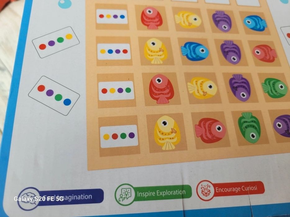 Joc de orientare cu peștișori