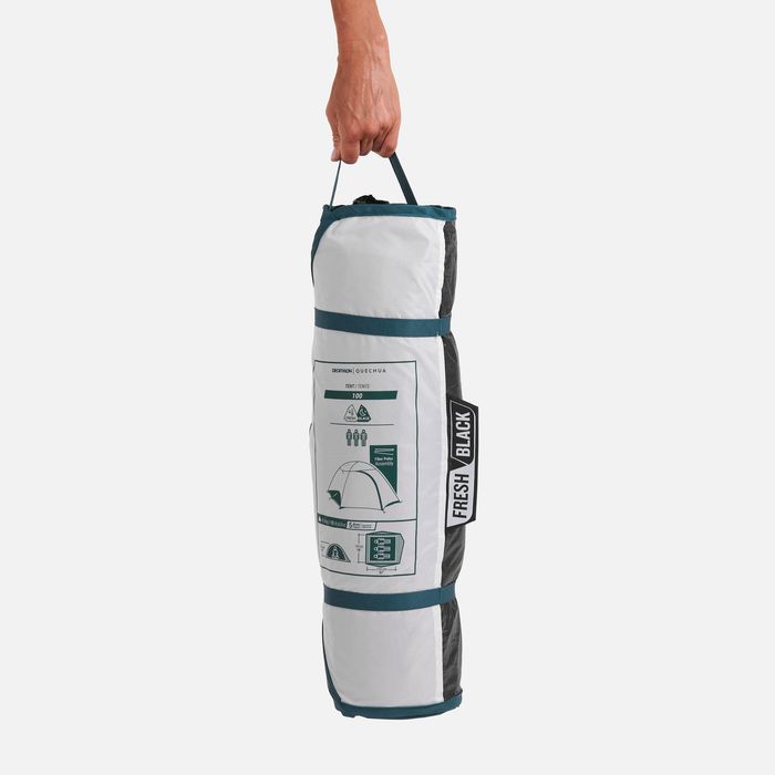 Cort de camping 3 locuri, Mh100 Fresh & - produs resigilat Decathlon