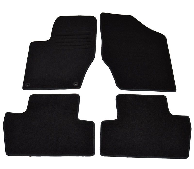 Covorase mocheta Peugeot 308 5 usi si SW Combi 9/2007-2013 Negru, set de 4 bucati