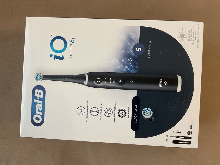 Periuta de dinti electrica, Oral-B iO 6S, temporizator, pret FIX