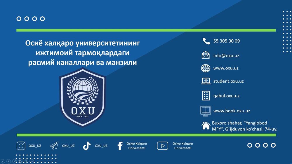 Prezentatsiya / Презентация — Canva, PowerPoint | 1 kun/день