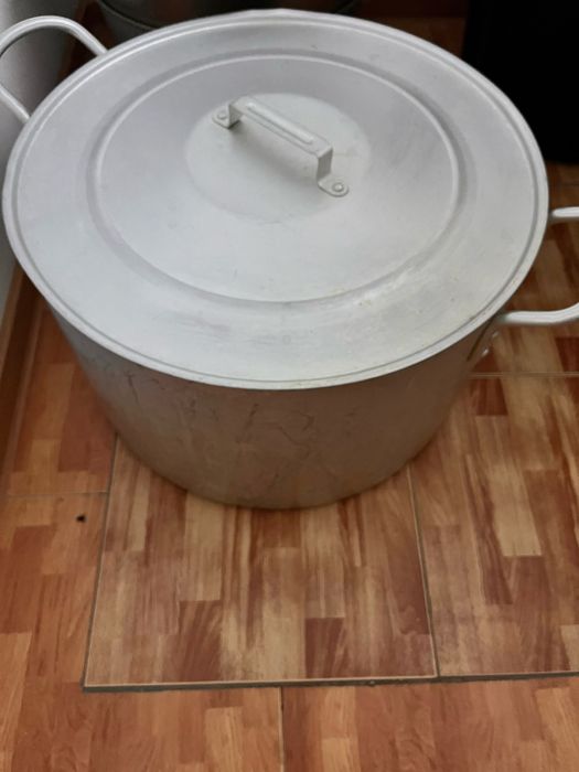 Большая кастрюля для варки мяса 45литр