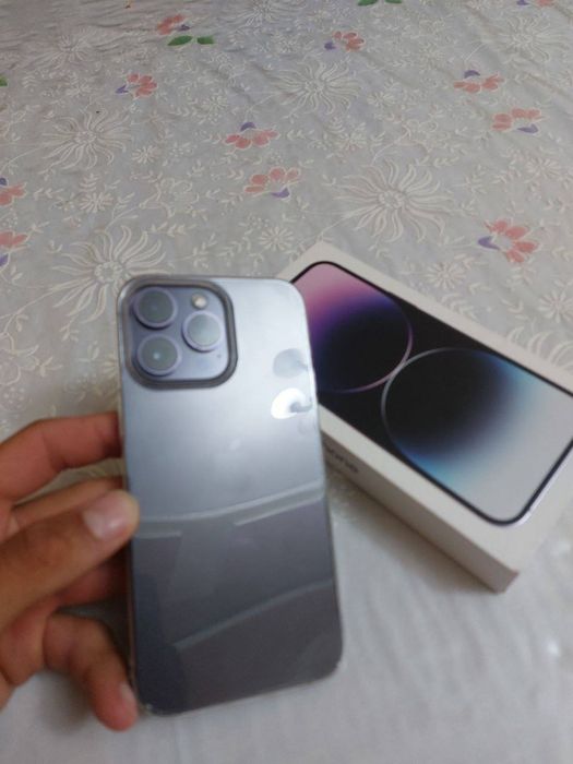 14 pro max 256 gb ideal holatda kor dok full