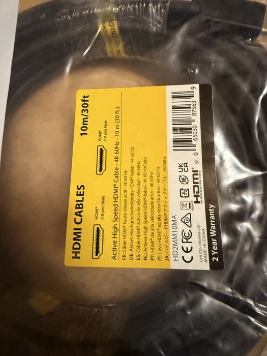 Cablu StarTech HDMI Active High Speed 10m - 4K 60Hz