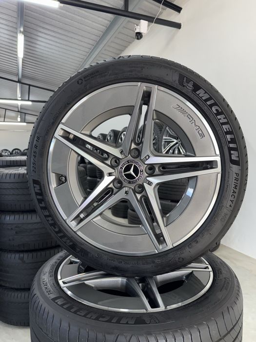Jante Mercedes C-Class R18 C-Klass Originale W206 S206 Michelin de vara 2024 80%