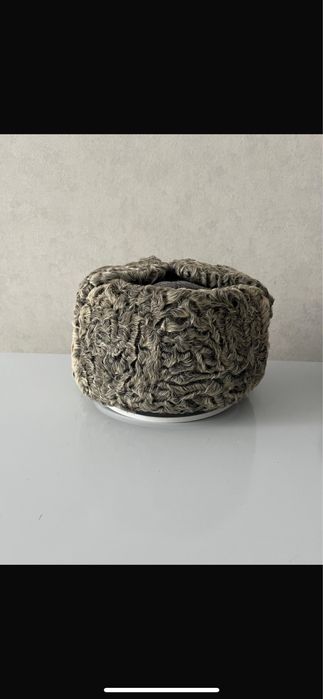 Натуральный каракуль шапка