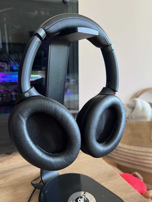 Слушалки Sony WH1000XM3 с Noise Cancelling,Bluetooth + ПОДАРЪК