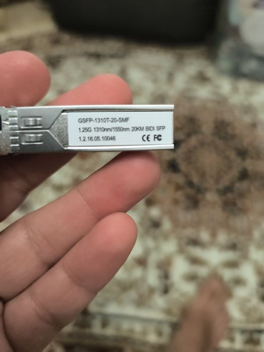 Modul SFP Gigabit Singlemode, distanta transmisie 20km, Dahua Gsfp-131