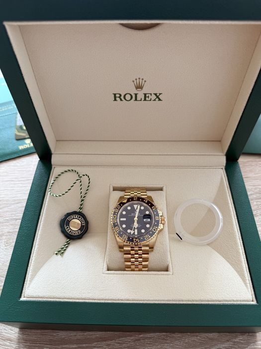 Rolex GMT Master 2 Yellow Gold