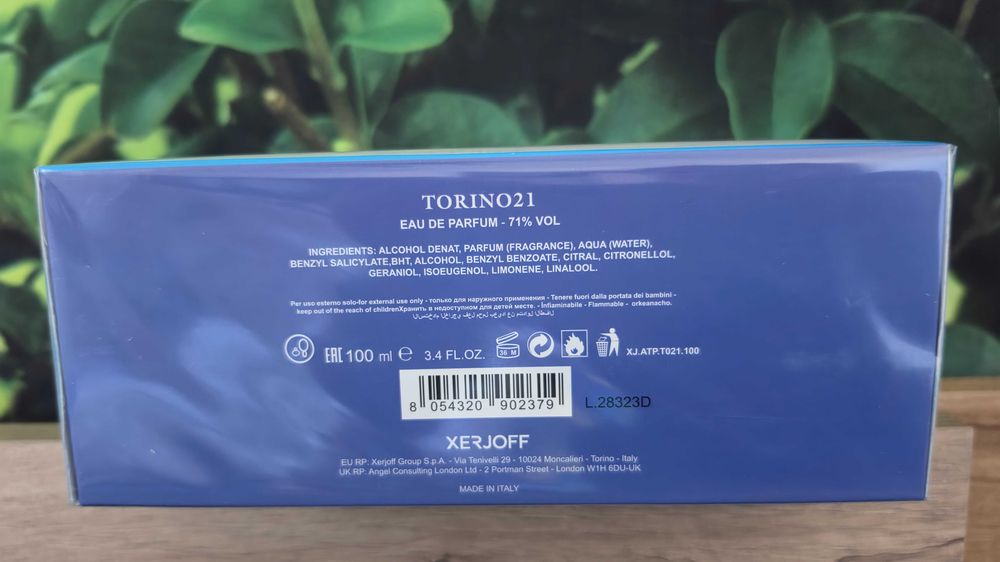 Apa de parfum Torino 21 Xerjoff, edp, 100 ml, fresh, vara, nou, sigilat