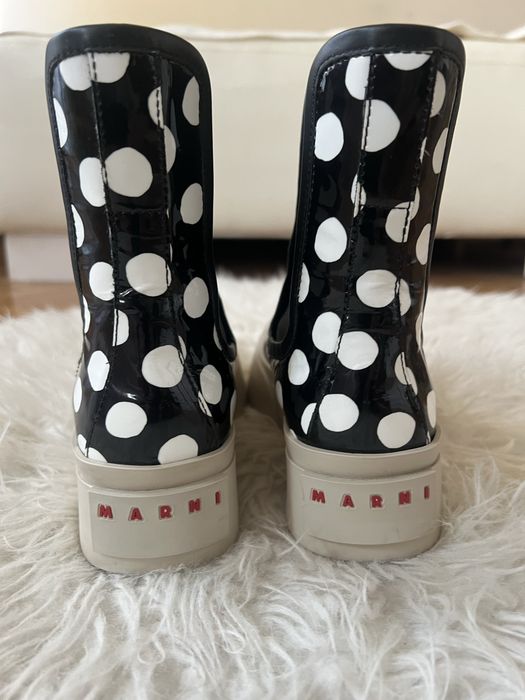 Боти Marni, естествена кожа