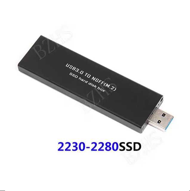 Кутия за външен SSD M.2 хард диск Asmedia (SSD Флаш памет)