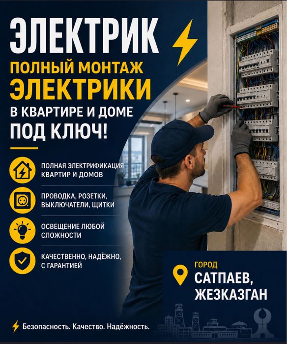 Услуги электрика