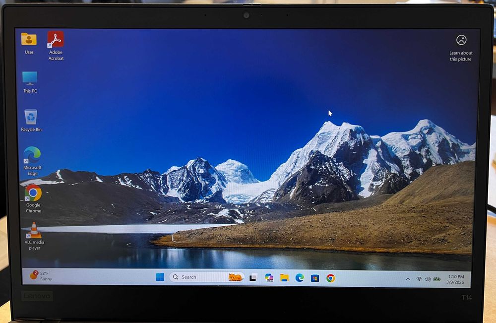 Lenovo ThinkPad T14 gen 1 (Intel i5, 16 GB RAM DDR4, 256 GB SSD)