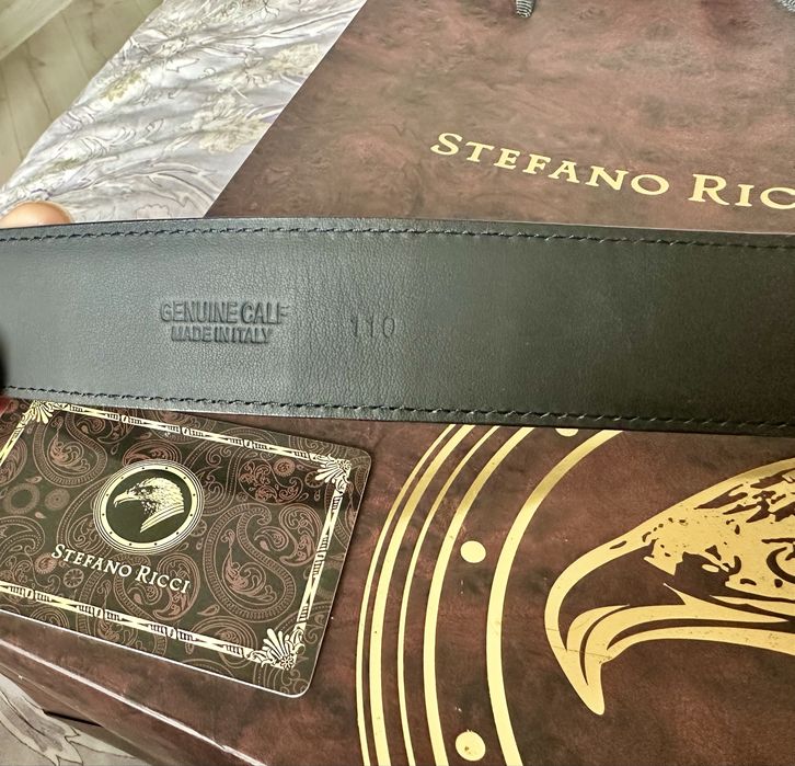 Ремень Stefano Ricci телячья кожа