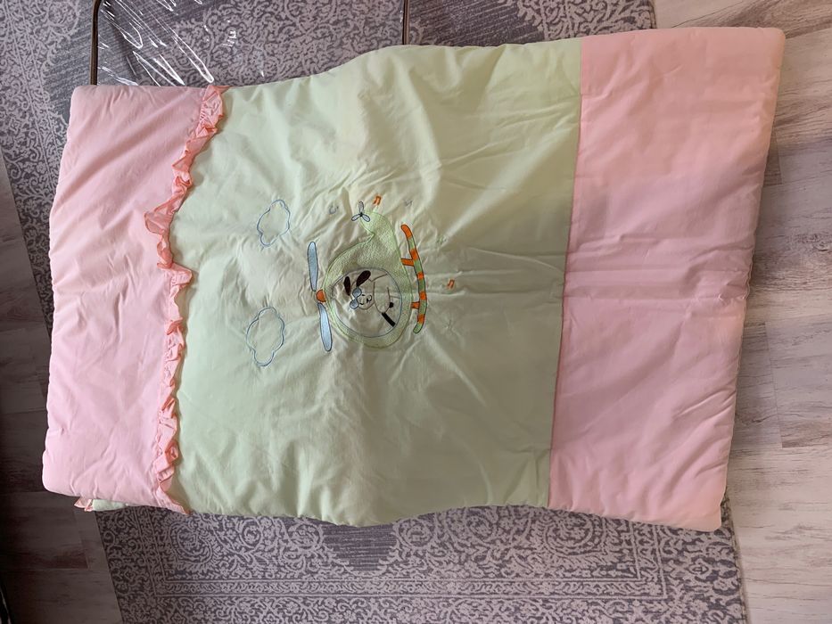 Спално бельо за бебешко креватче ново