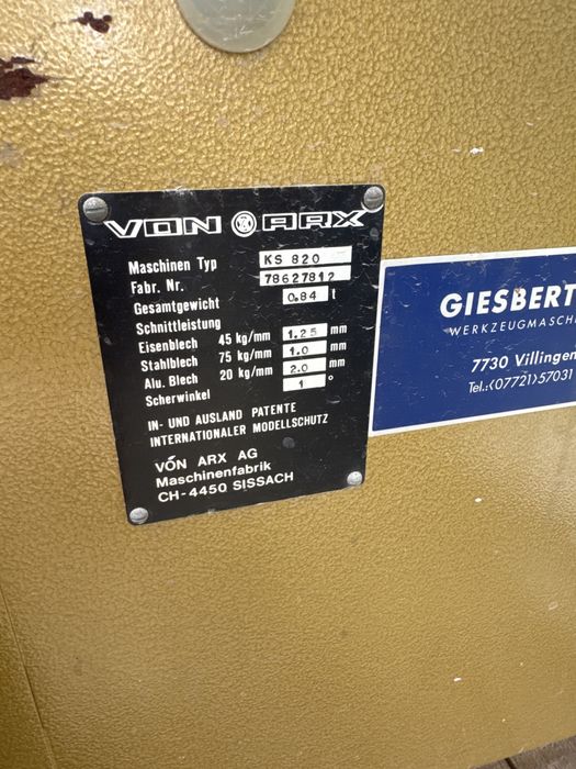 Vand ghilotina pretabila tabla de otel ( 1 mm)si aluminiu(2 mm)