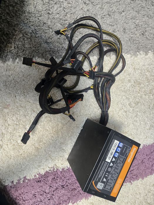 Sursă PC Segotep SG-500A (Model SG-500AE), 500W, Certificare 80 PLUS