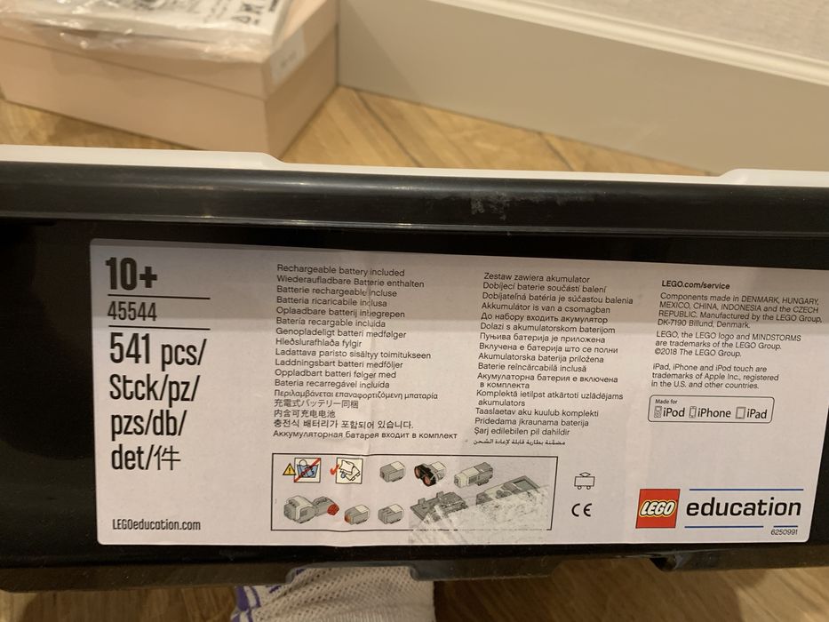 Оригинальный LEGO MINDSTORMS EV3 45544 базовый набор