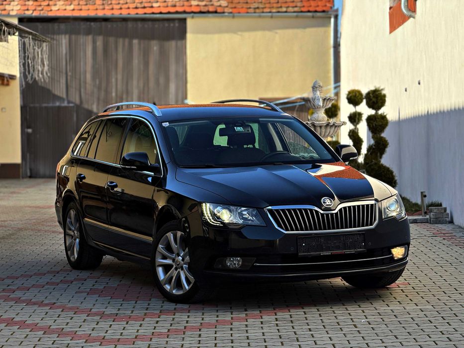 SKODA SUPERB 2.0 TDI 2014 Facelift Led Adus recent !