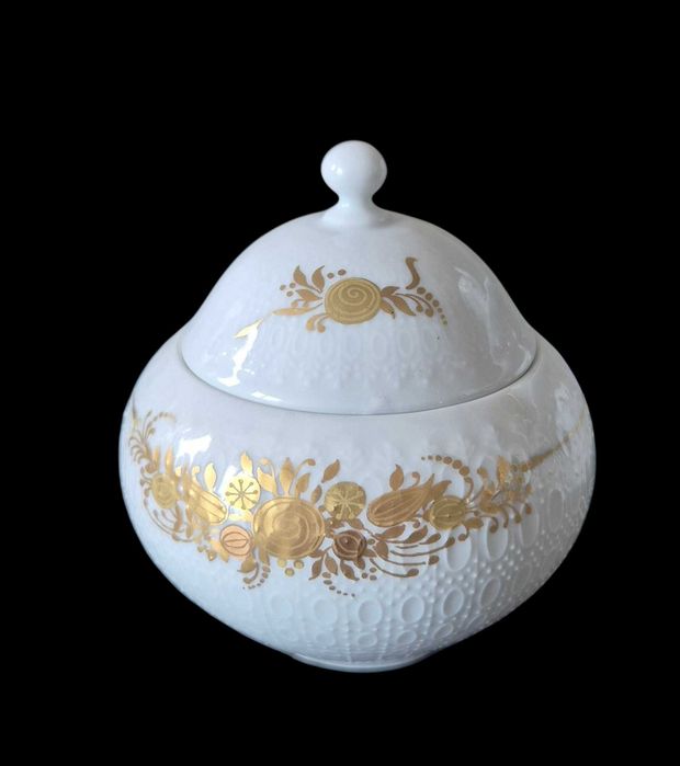 Колекционерски порцеланов кофейн сервиз Rosenthal Romanze, Bjørn Wiinblad
