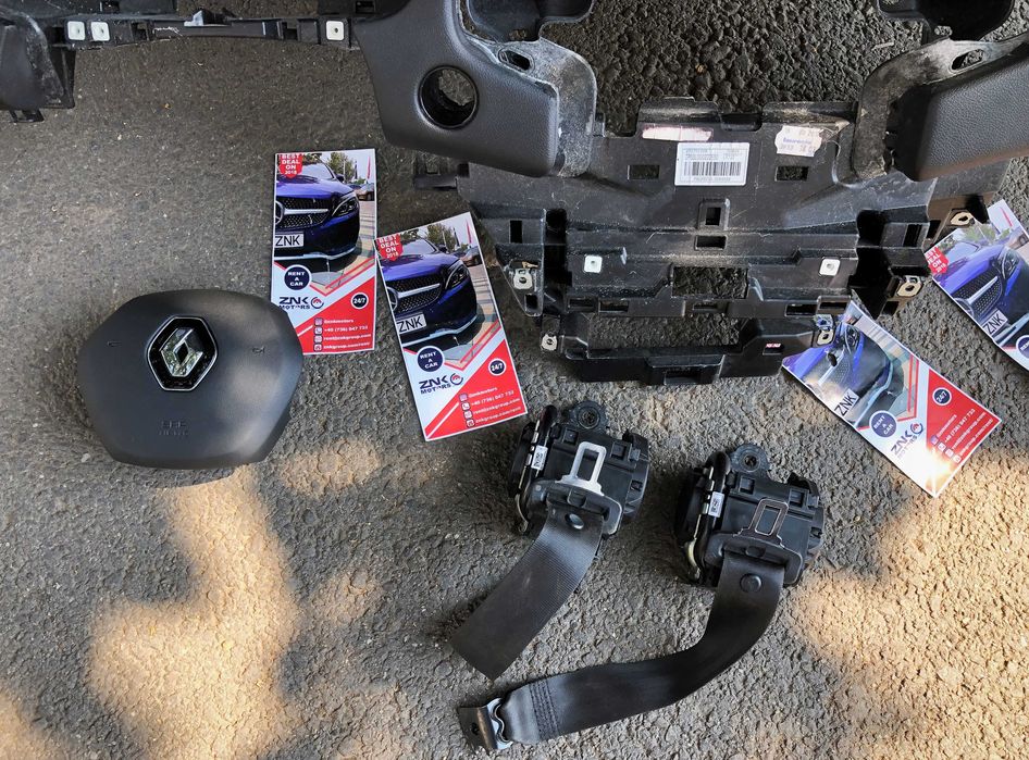 Renault Laguna Megane 4 IV Talisman set centuri kit airbag KADJAR