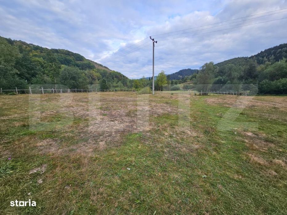 Teren intravilan 7.467 mp, langa padure si rau – Ponorel
