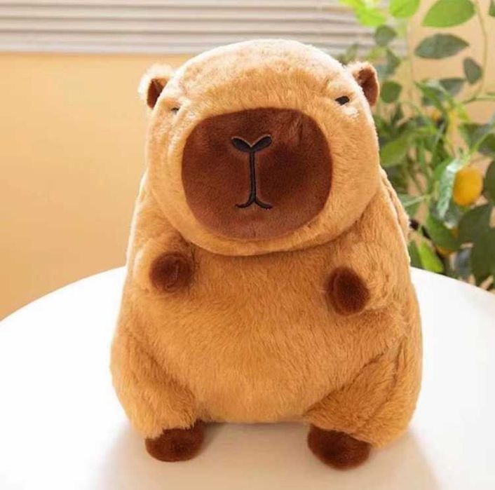 Термо плюшена играчка Капибара против колики, менструални болки и др.