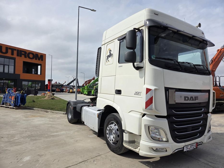 DAF XF460, 2017, 565.682km, KIT BASCULARE, AUTOMATA+RETARDER 6 trepte, anv 90% ok, 2 paturi, frigider, Euro 6, rezervor motorina aluminiu 590l, posibilitate leasing-PROMOTIE 16900 EUR+Tva