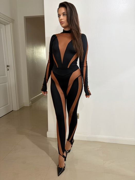 Compleu Thierry Mugler original  ( body + colanti )