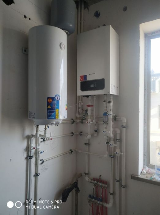 Сантехнические работы. Услуги Тепловизора. Профилактика котлов.