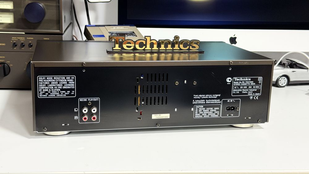 Technics RS-TR575M2 – Casetofon Deck Dublu Hi-Fi | Auto Reverse | dublu REC | Dolby B/C | HX Pro | ATC | Made in Japan