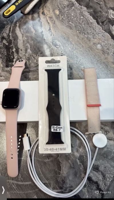 Продам Apple Watch 9 41 mm pink (розовые)