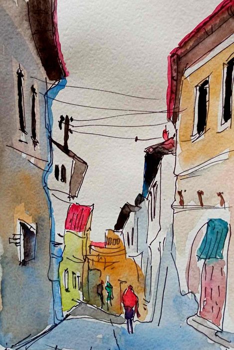 Картини, акварел