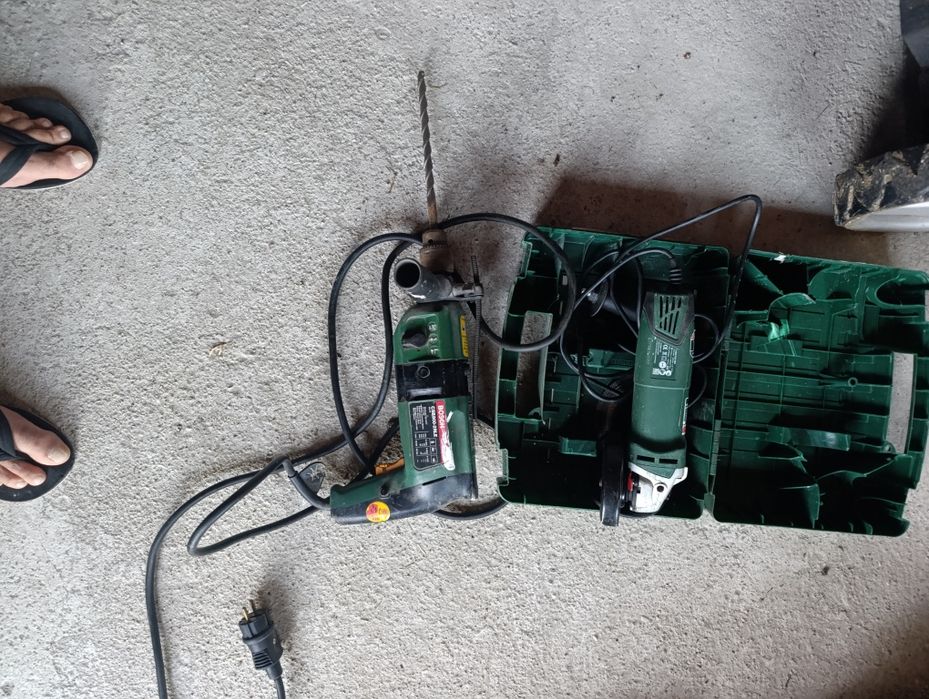 Bormașină și flex Bosch