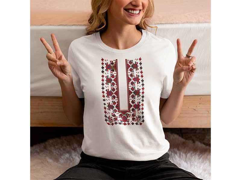 Тениски с шевици принт. Модели и размери