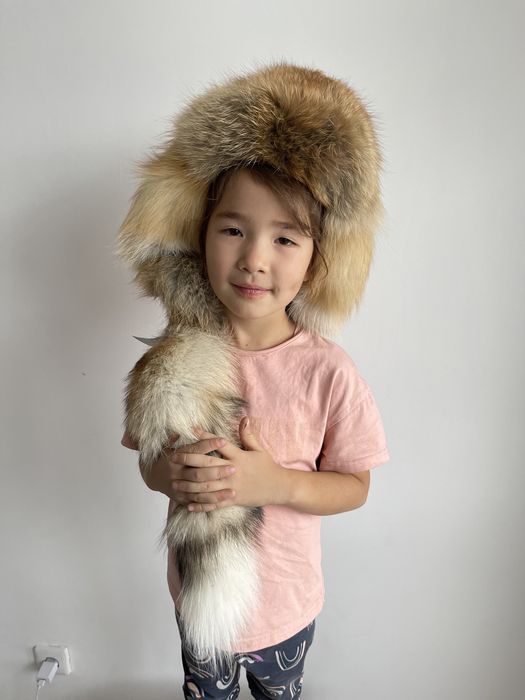 Малахай тымак шапка лиса