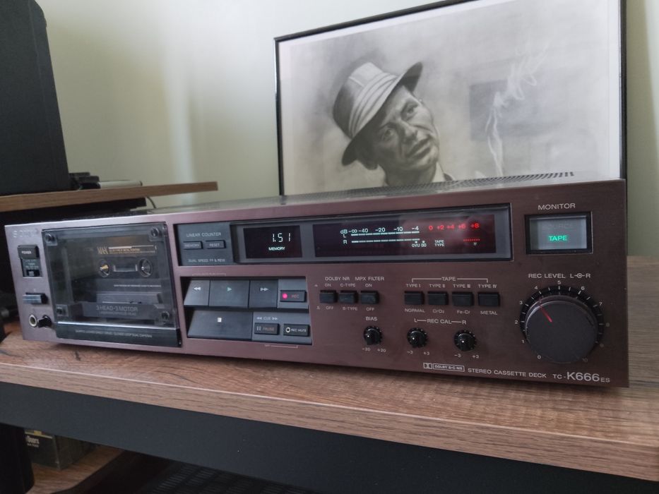 Deck Sony TC-K 666es/Bijuterie!