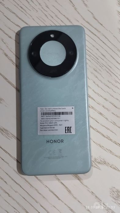 Honor X9c telefon yangi. Ichki xotirasi 8/256 ta