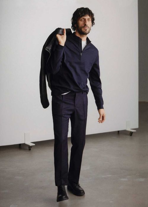 Pantaloni Barbati Calitate premium Lana virgina Marzotto Barbatesti